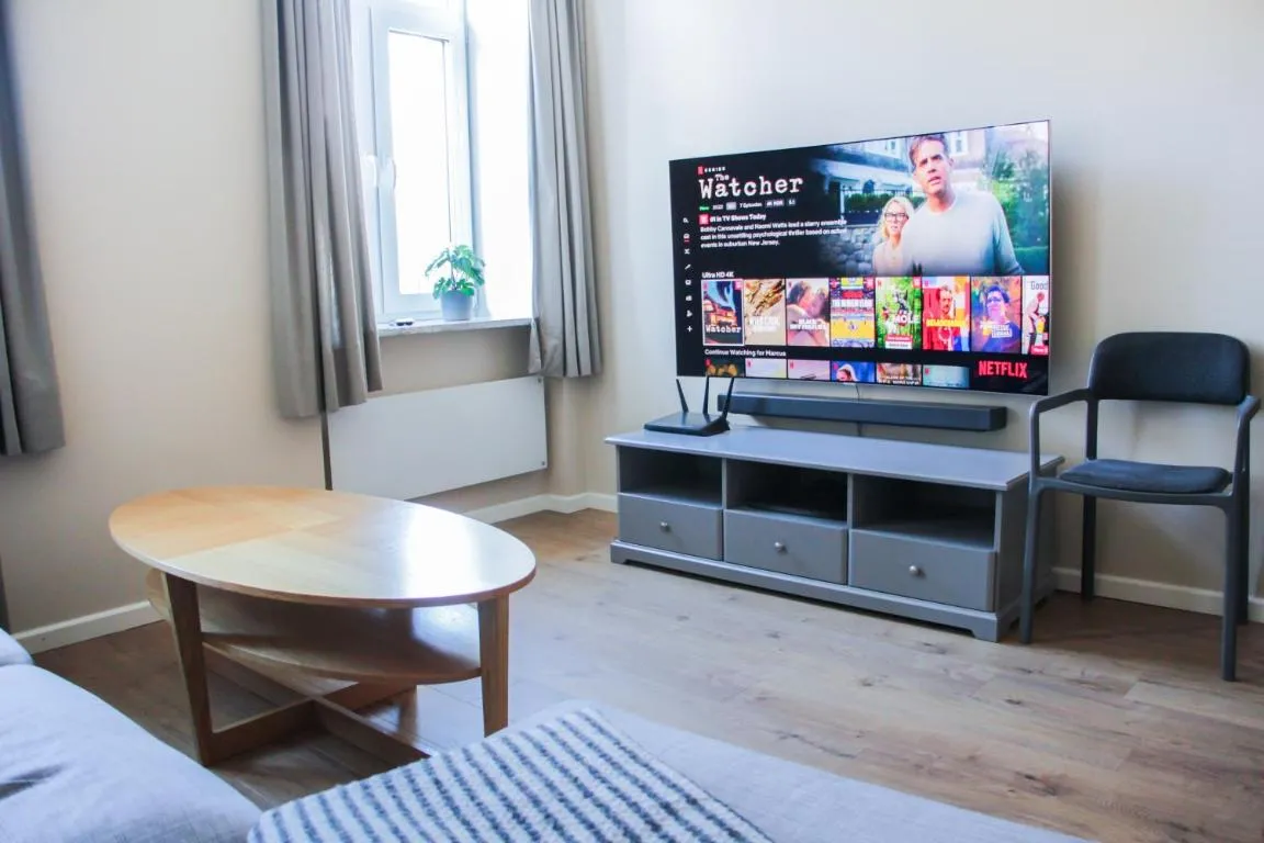 Image 1 of Luxury Renovated – 600 Mbit – 64 M2 – 65 inch TV