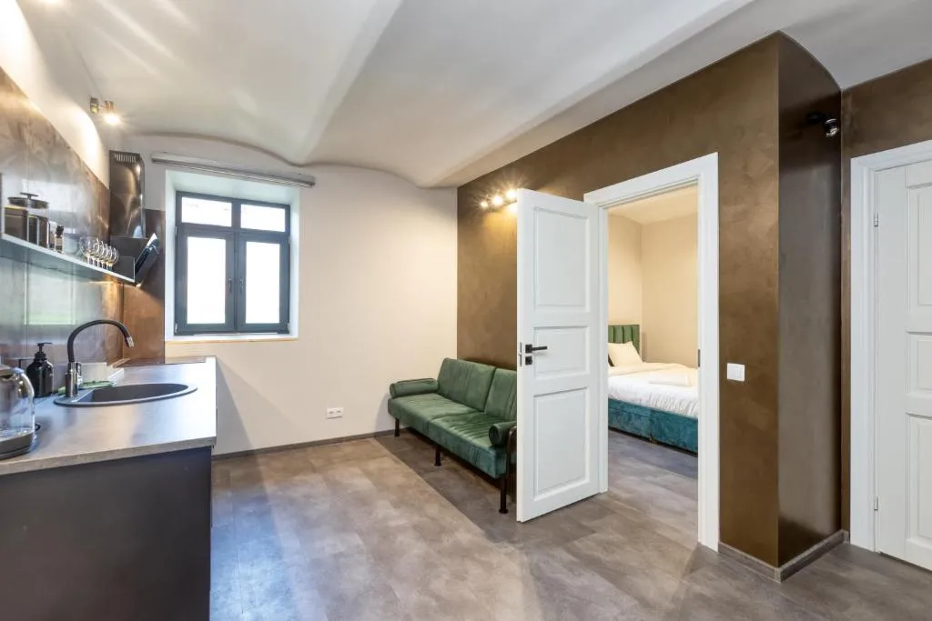Stylish Riga Flat with Heated Floors and Private Parking